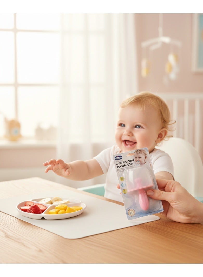 Chicco baby silicone toohbrush - Image 1